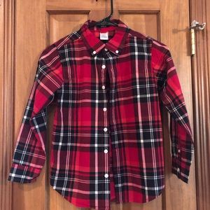 Boys Gymboree Size M Button Down Shirt
